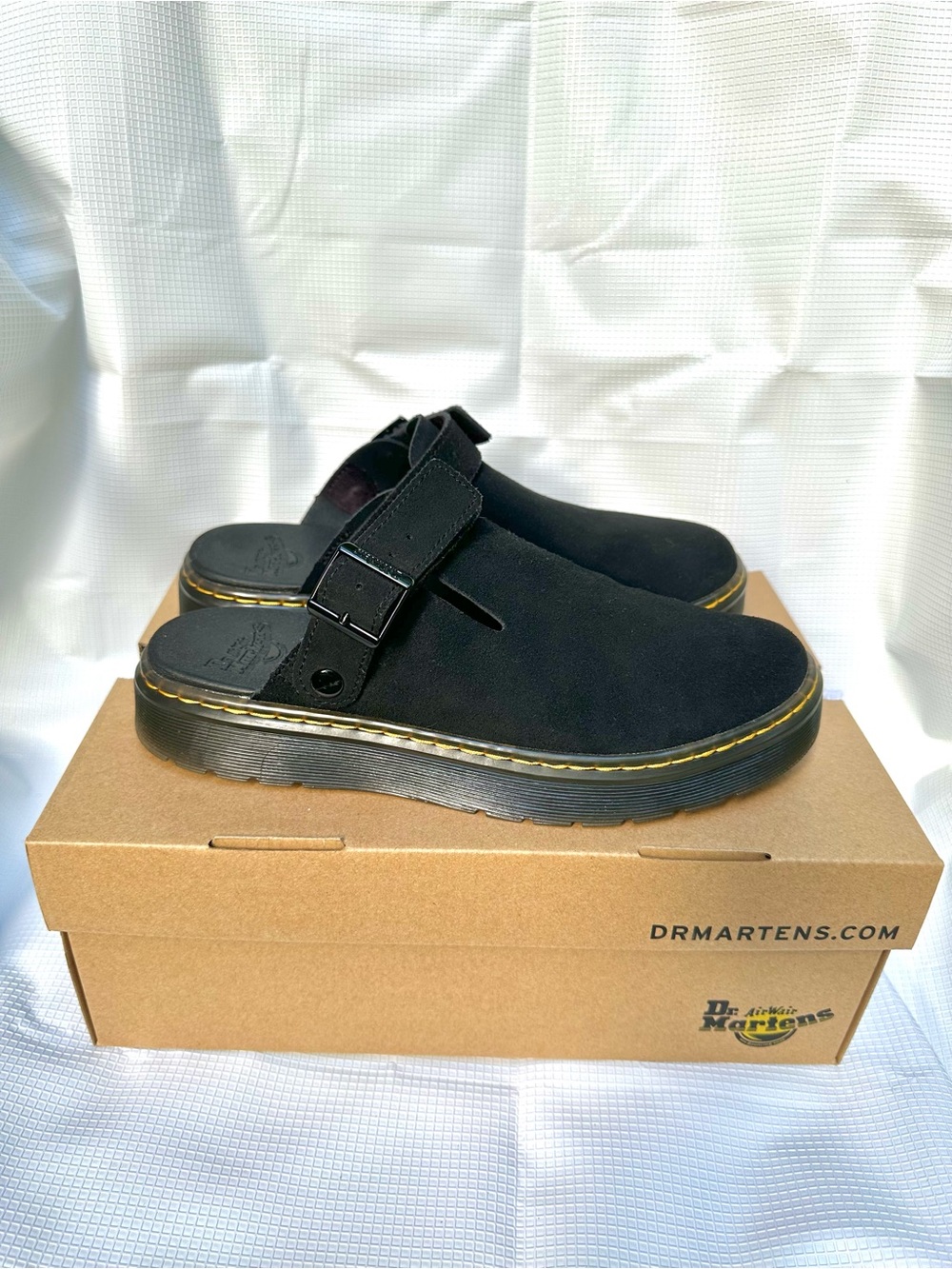 Dr. Martens Carlson Suede Slingback Mules Unisex Women’s 10/Men’s 8.5